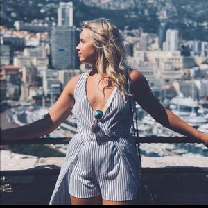 Striped Romper